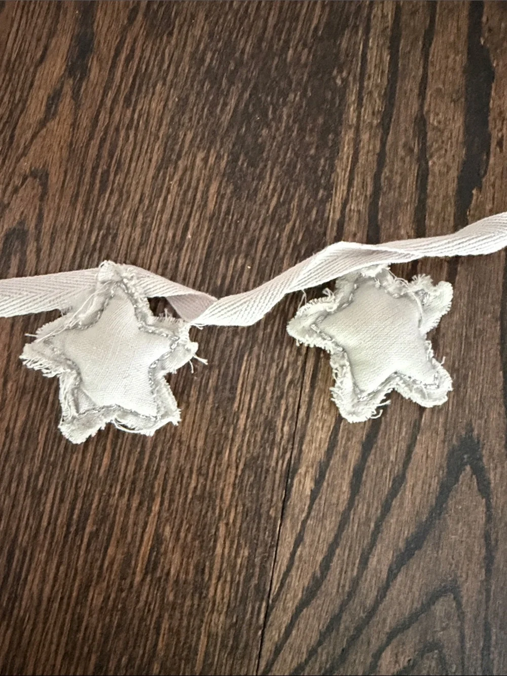 Land Of Nod White Star Garland